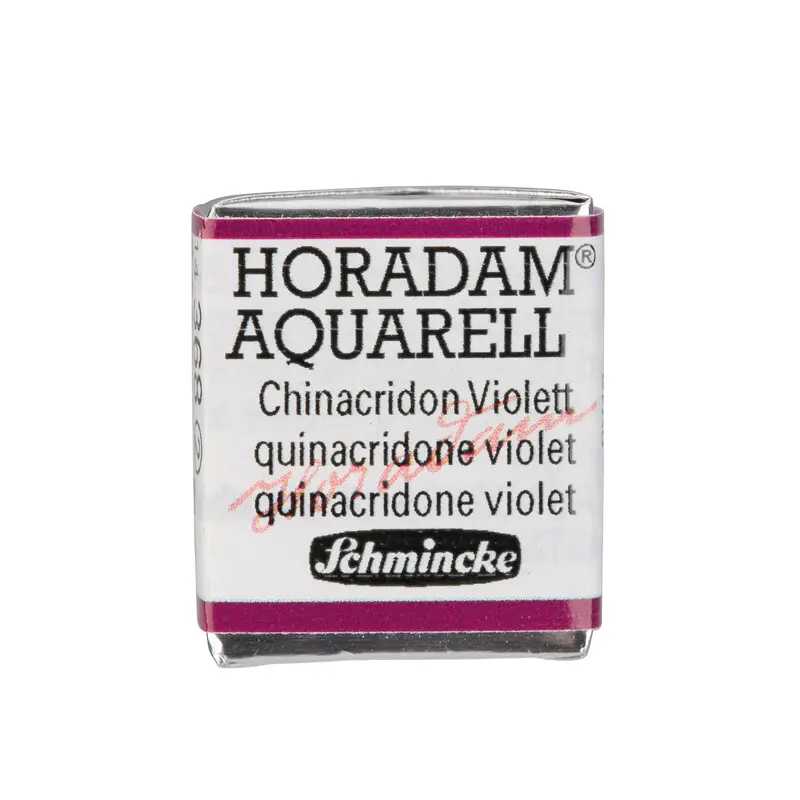 Akvarellvärv HORADAM 1/2 nööp - Quinacridone violet