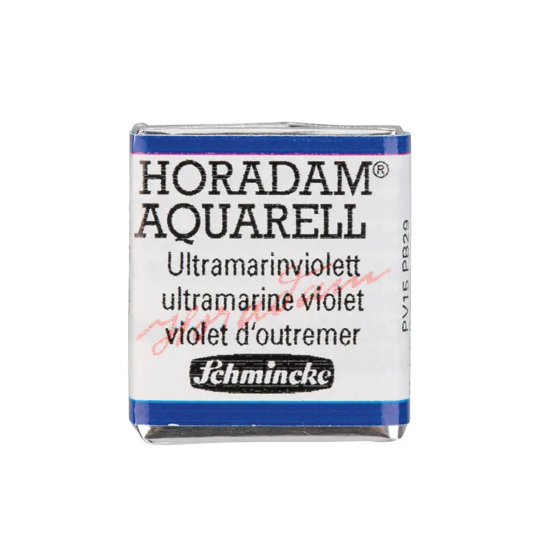 Akvarellvärv HORADAM 1/2 nööp - Ultramarine violet