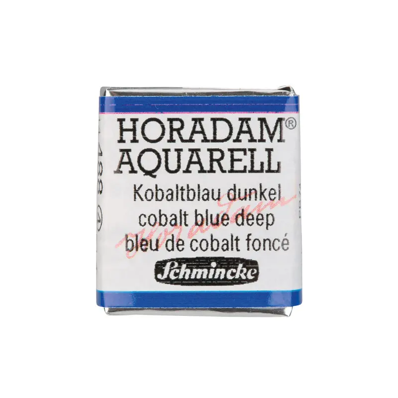 Akvarellvärv HORADAM 1/2 nööp - Cobalt blue deep