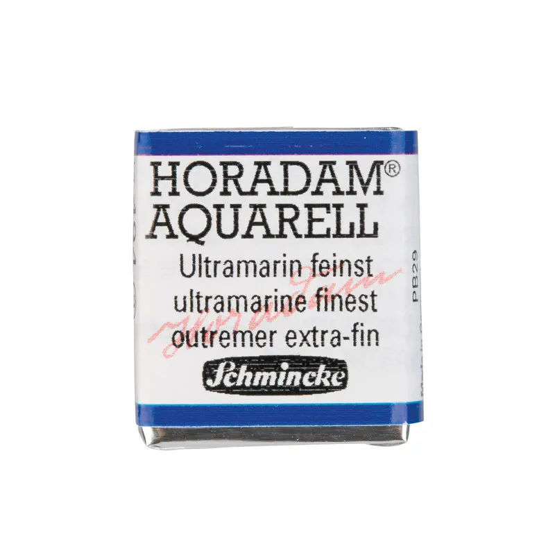 Akvarellvärv HORADAM 1/2 nööp - Ultramarine finest