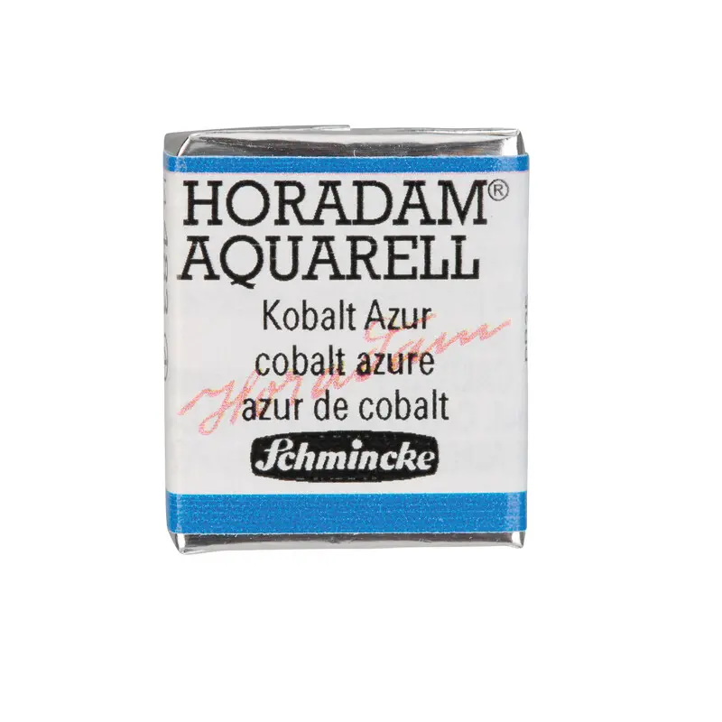 Akvarellvärv HORADAM 1/2 nööp - Cobalt azure