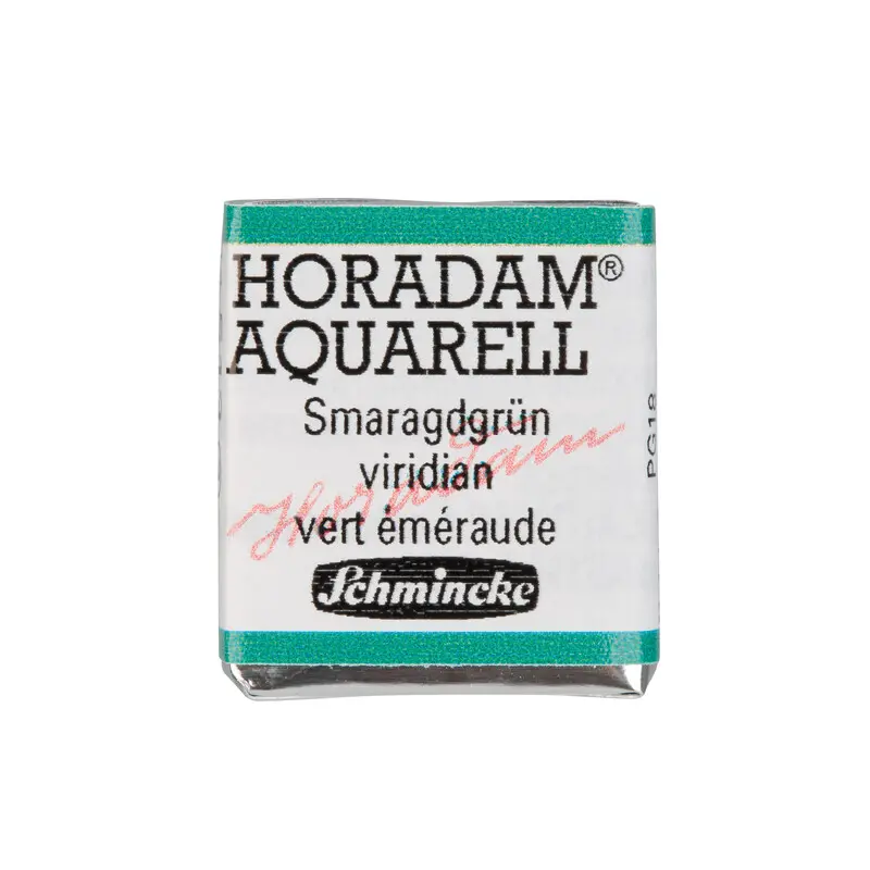 Akvarellvärv HORADAM 1/2 nööp - Viridian