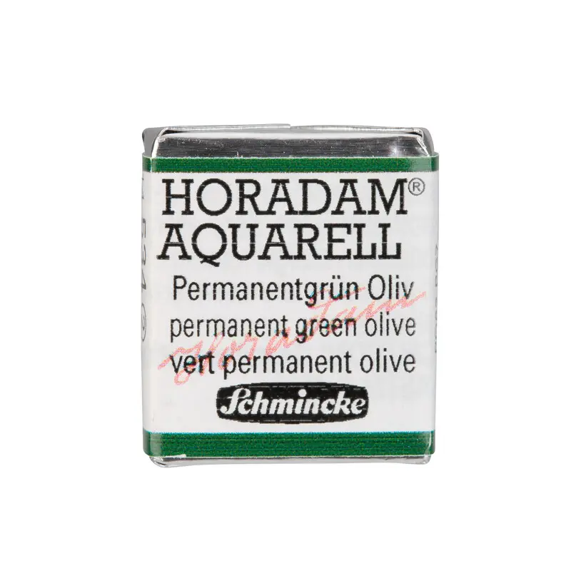 Akvarellvärv HORADAM 1/2 nööp - Permanent green olive