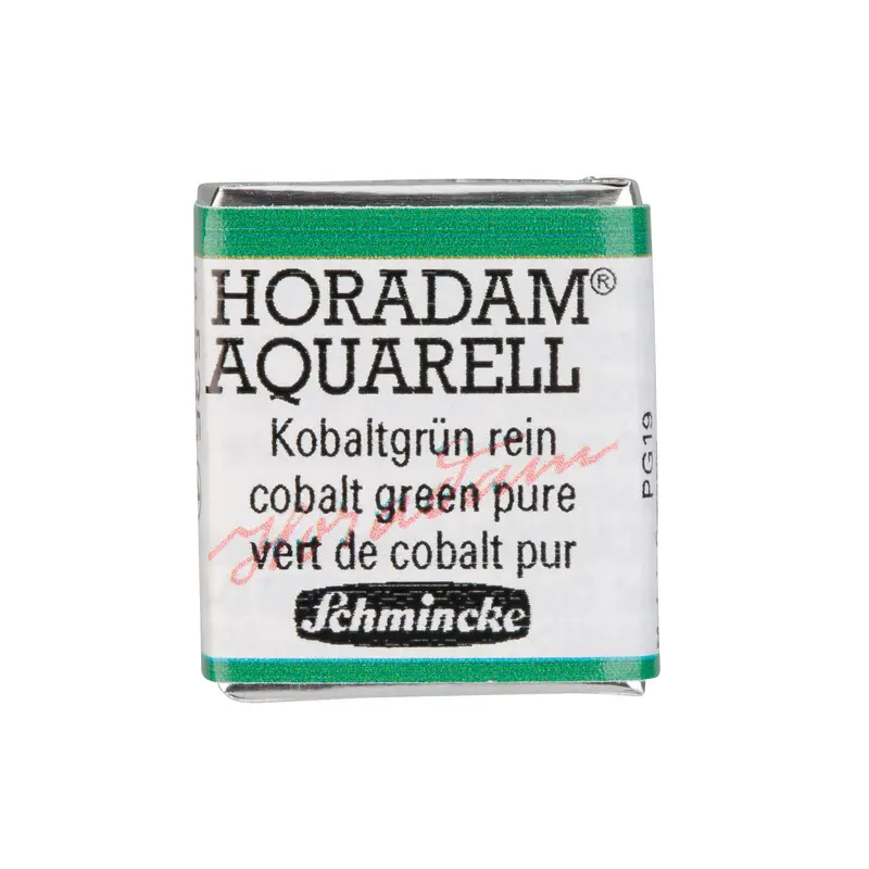 Akvarellvärv HORADAM 1/2 nööp - Cobalt green pure