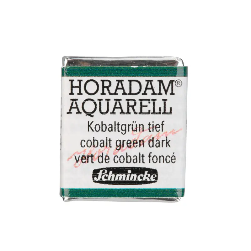 Akvarellvärv HORADAM 1/2 nööp - Cobalt green dark