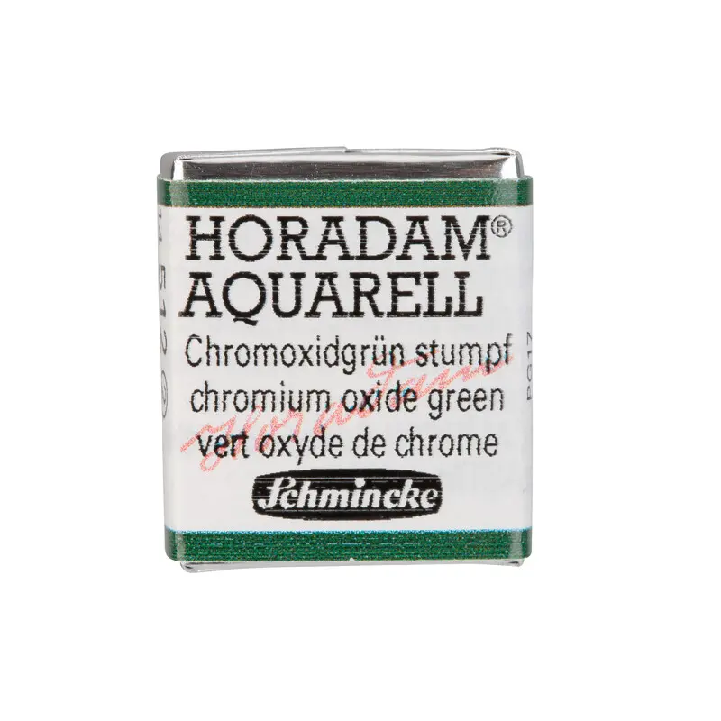 Akvarellvärv HORADAM 1/2 nööp - Chromium oxide green