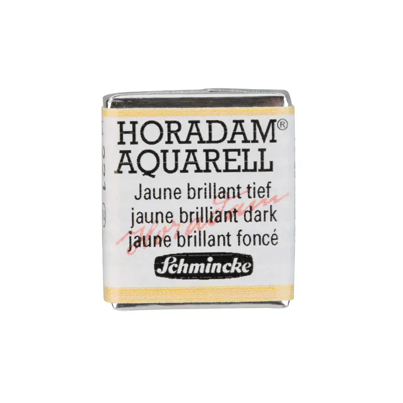 Akvarellvärv HORADAM 1/2 nööp - Jaune brilliant dark