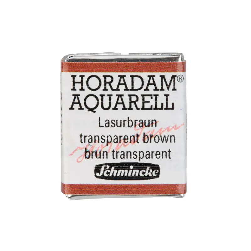 Akvarellvärv HORADAM 1/2 nööp - Transparent brown