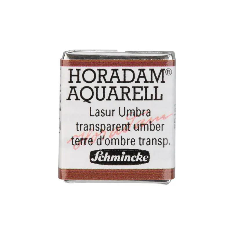 Akvarellvärv HORADAM 1/2 nööp - Transparent umber