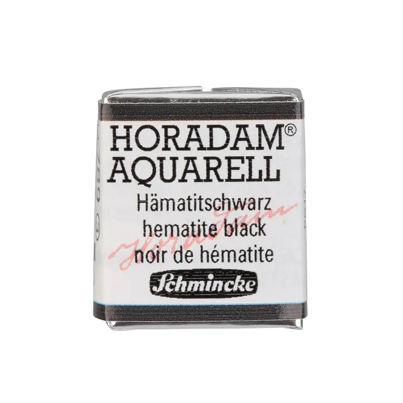 Akvarellvärv HORADAM 1/2 nööp - Hematite black