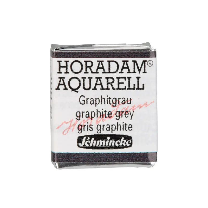 Akvarellvärv HORADAM 1/2 nööp - Graphite grey