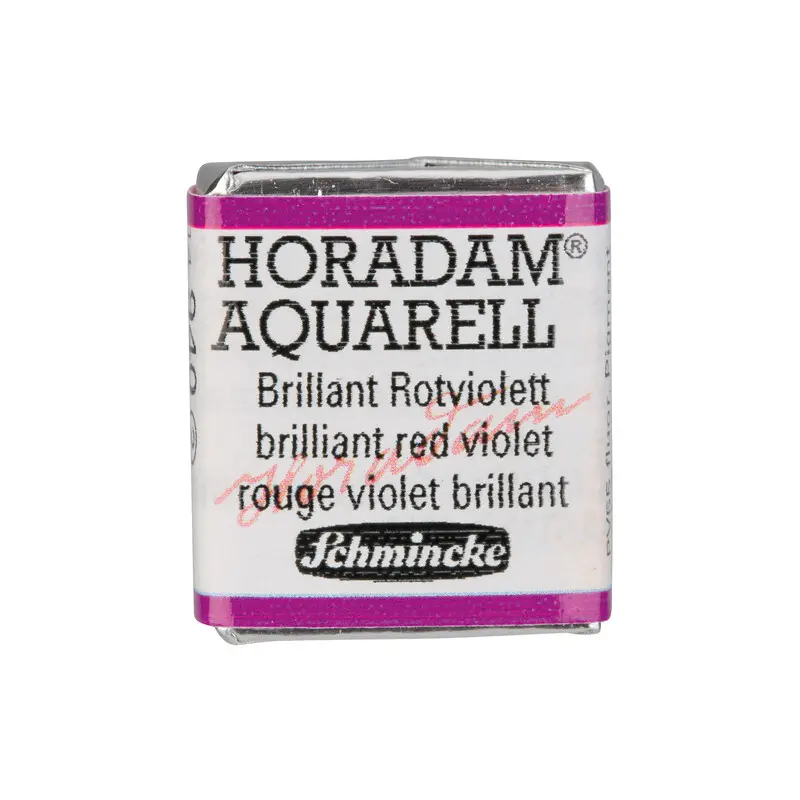 Akvarellvärv HORADAM 1/2 nööp - Brilliant red violet