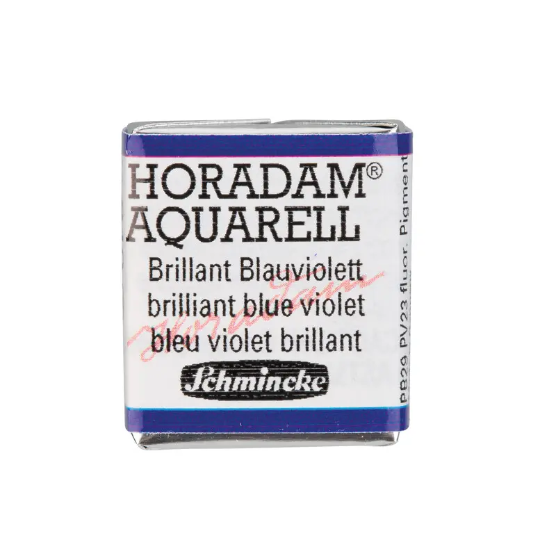 Akvarellvärv HORADAM 1/2 nööp - Brilliant blue violet