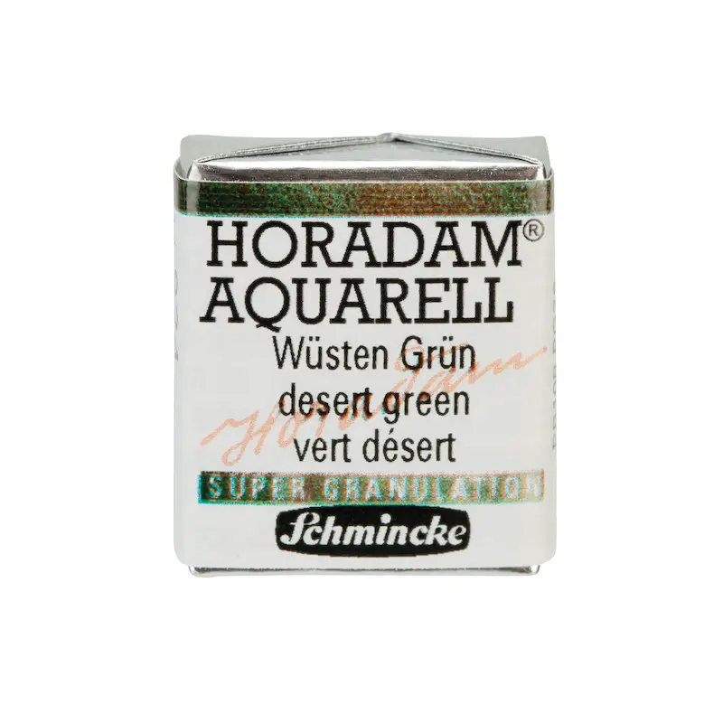 Akvarellvärv HORADAM 1/2 nööp - Desert green