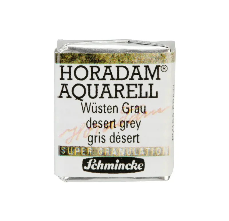 Akvarellvärv HORADAM 1/2 nööp - Desert grey