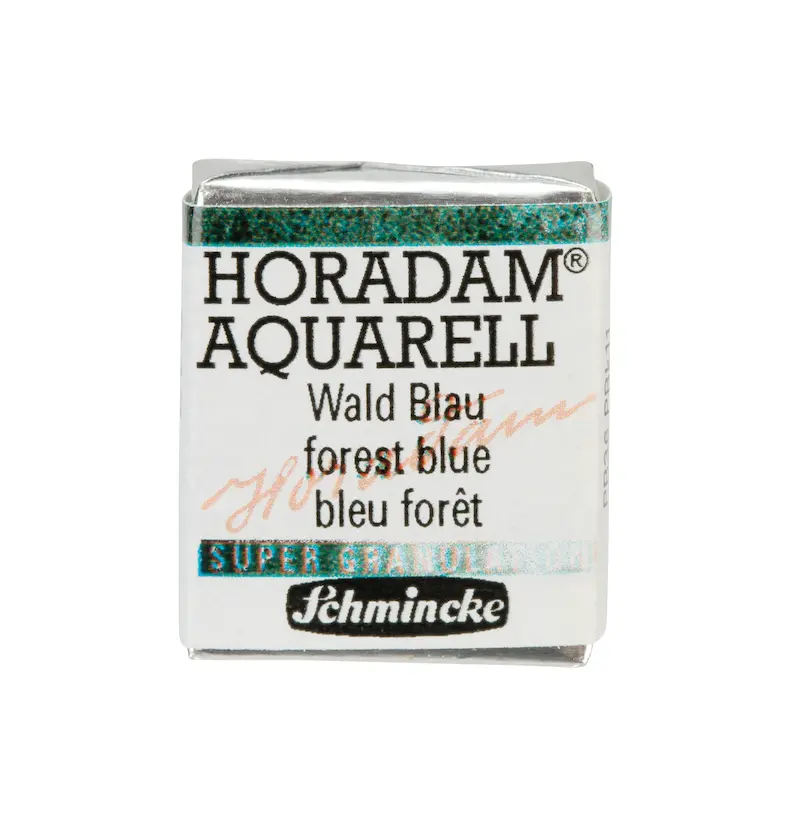 Akvarellvärv HORADAM 1/2 nööp - Forest blue