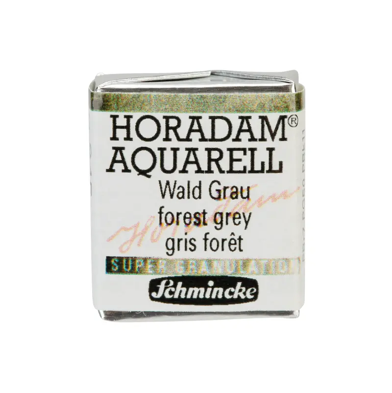 Akvarellvärv HORADAM 1/2 nööp - Forest grey