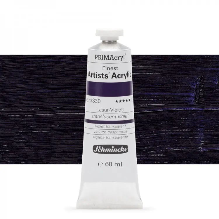 Akrüülvärv PRIMAcryl 60 ml - Transparent violet