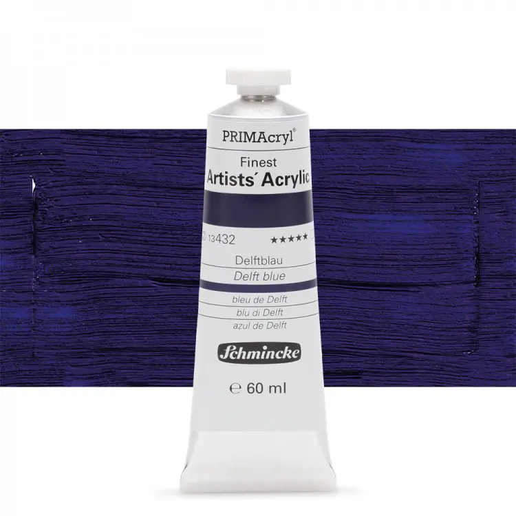 Acryl colour PRIMAcryl 60 ml - Delft blue