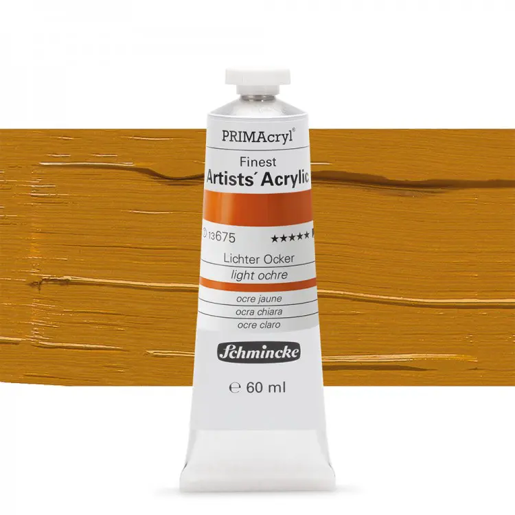 Akrüülvärv PRIMAcryl 60 ml - Light ochre