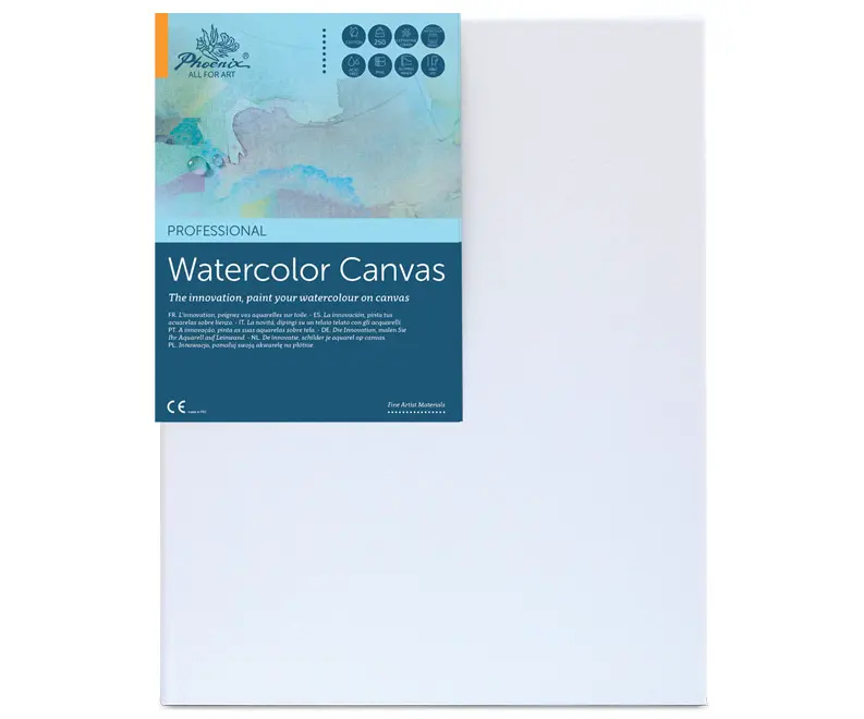 Artist canvas WATERCOLOUR 100% Cotton - 24 x 30 cm