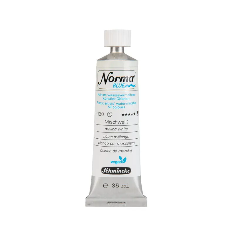 Õlivärv NORMA BLUE 35 ml - Mixing white