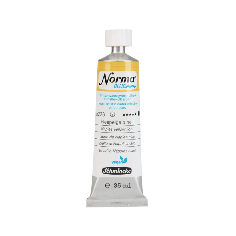 Õlivärv NORMA BLUE 35 ml - Naples yellow light