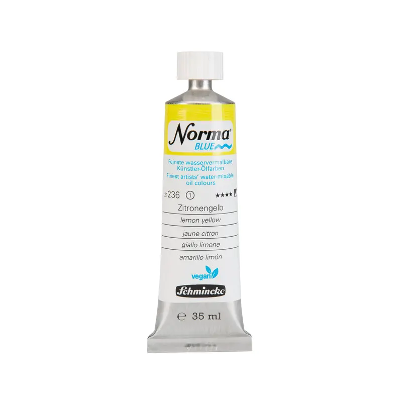 Õlivärv NORMA BLUE 35 ml - Lemon yellow