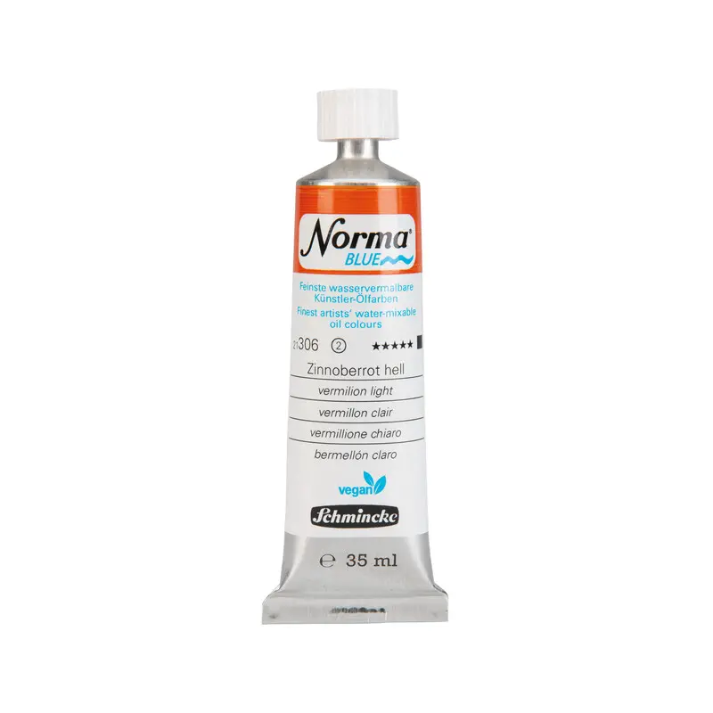 Õlivärv NORMA BLUE 35 ml - Vermilion light