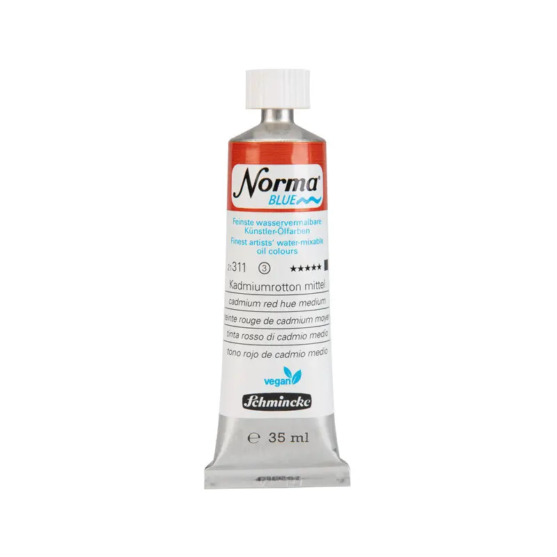 Õlivärv NORMA BLUE 35 ml - Cadmium red hue medium