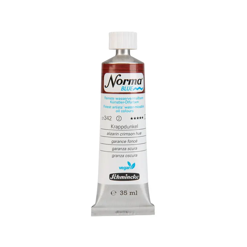 Oil colour NORMA BLUE 35 ml - Alizarin crimson hue