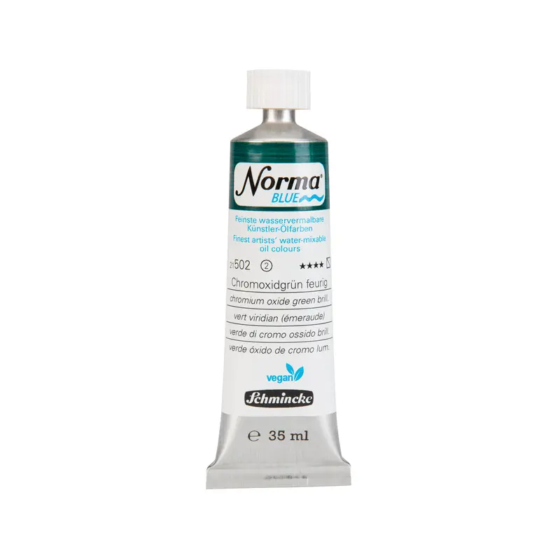 Õlivärv NORMA BLUE 35 ml - Chromium oxide green brilliant