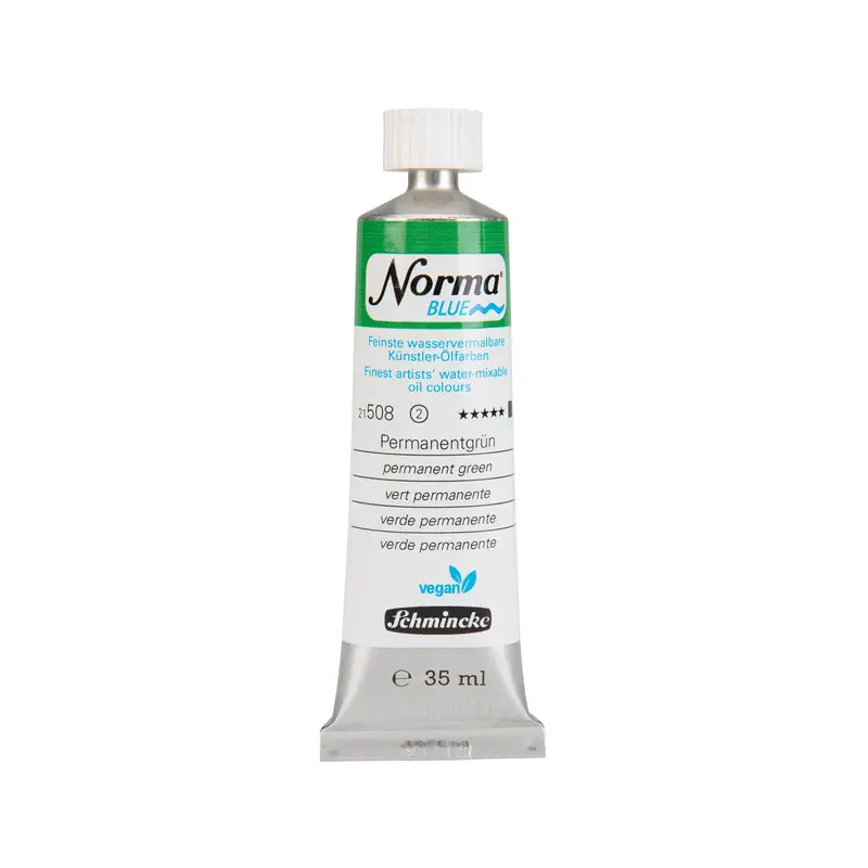 Õlivärv NORMA BLUE 35 ml - Permanent green