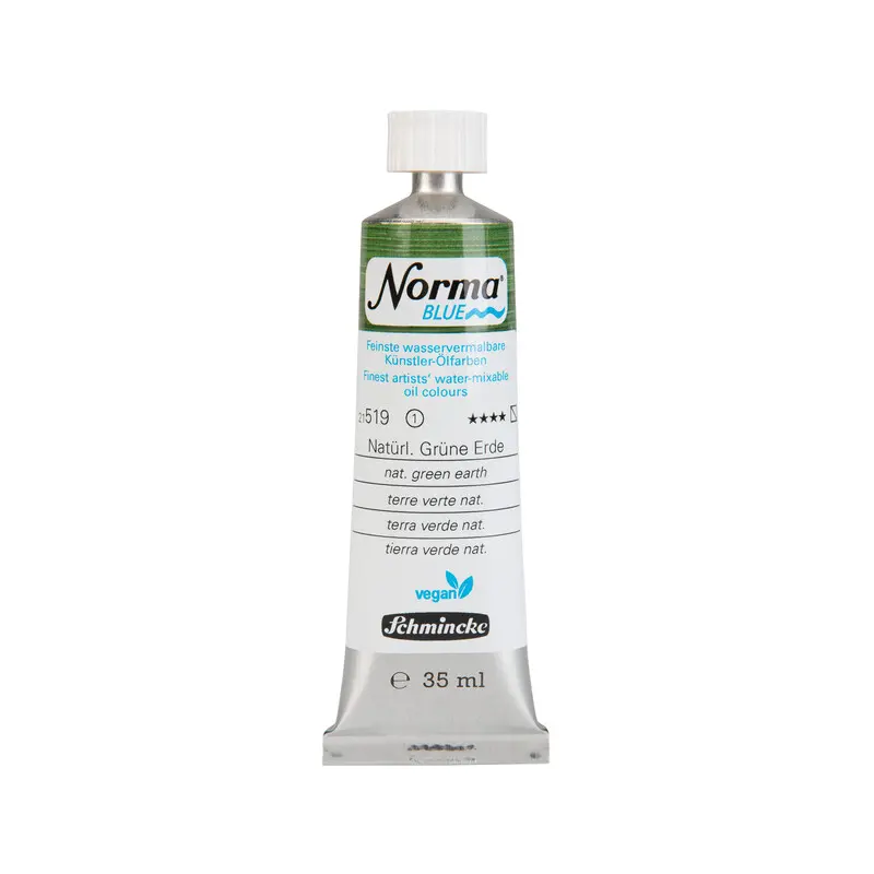 Õlivärv NORMA BLUE 35 ml - Nat. green earth