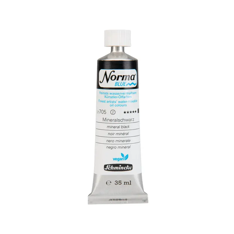 Õlivärv NORMA BLUE 35 ml - Mineral black