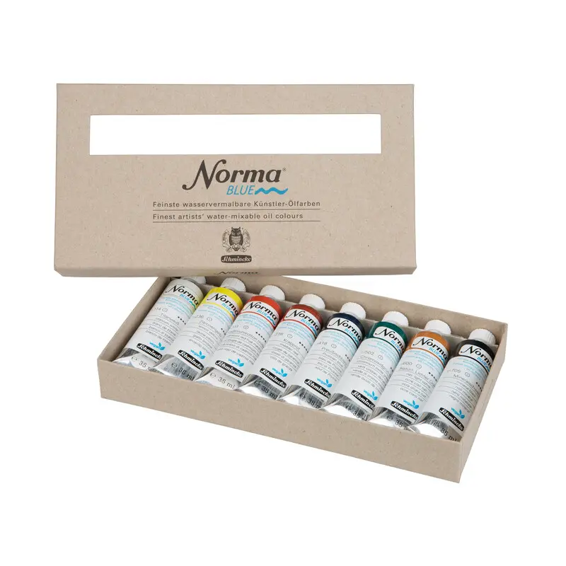 Õlivärvi komplekt NORMA BLUE 8 x 35 ml