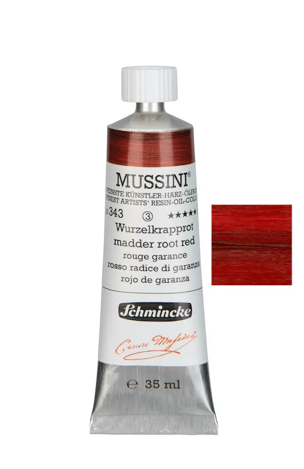 Õlivärv MUSSINI 35 ml - Madder root red