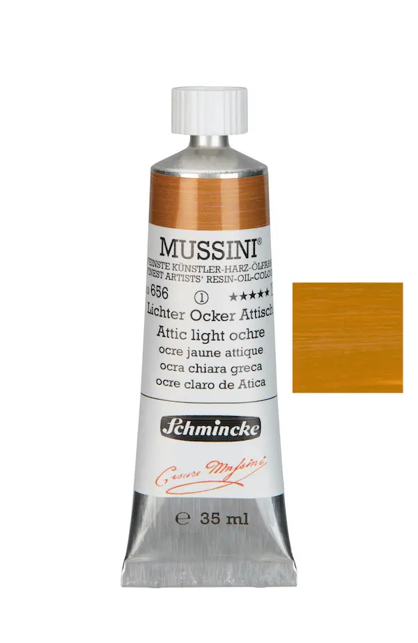 Õlivärv MUSSINI 35 ml - Attic light ochre