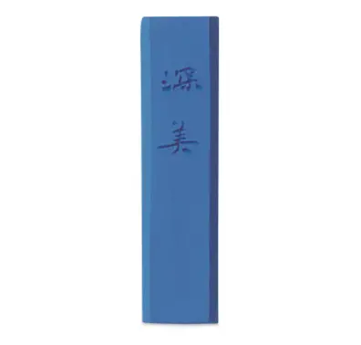 Ink stone SAIBOKU SHIMBI 3,3 x 8,3 x 1,7 cm - Asagi (blue)