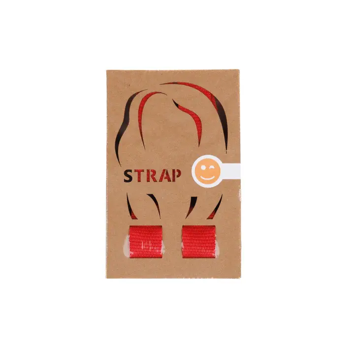 Pinhole Neck Strap - Red