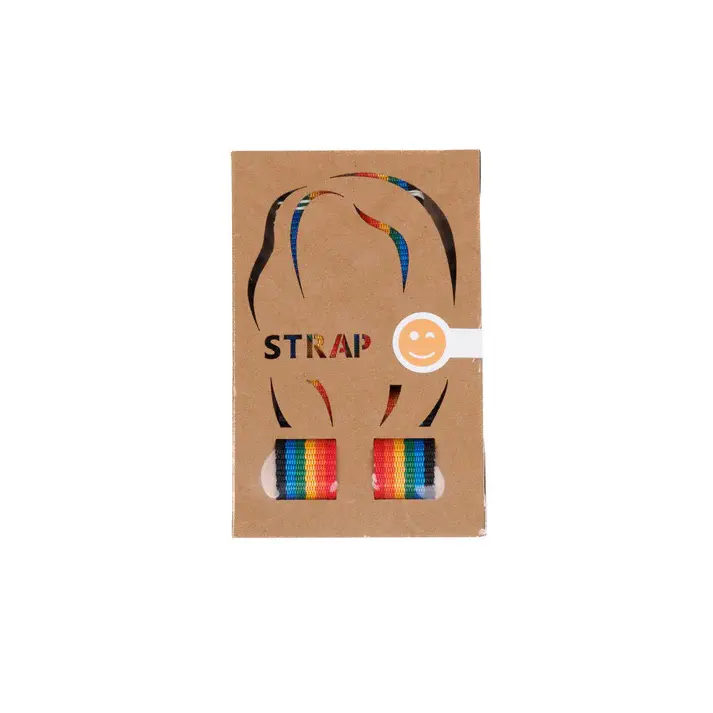 Pinhole Neck Strap - Rainbow