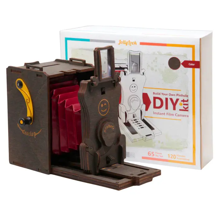 Pinhole Mini DIY Camera Kit - Stained brown