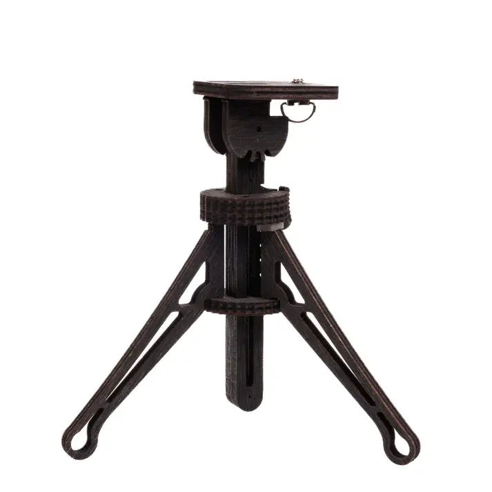 Pinhole Decorative Camera Tripod - Stained Brown