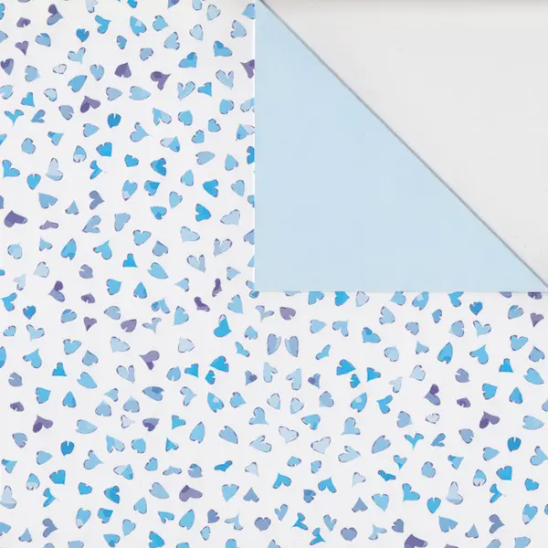 Cardboard with design 300 gsm 50 x 70 cm - Butterflies blue