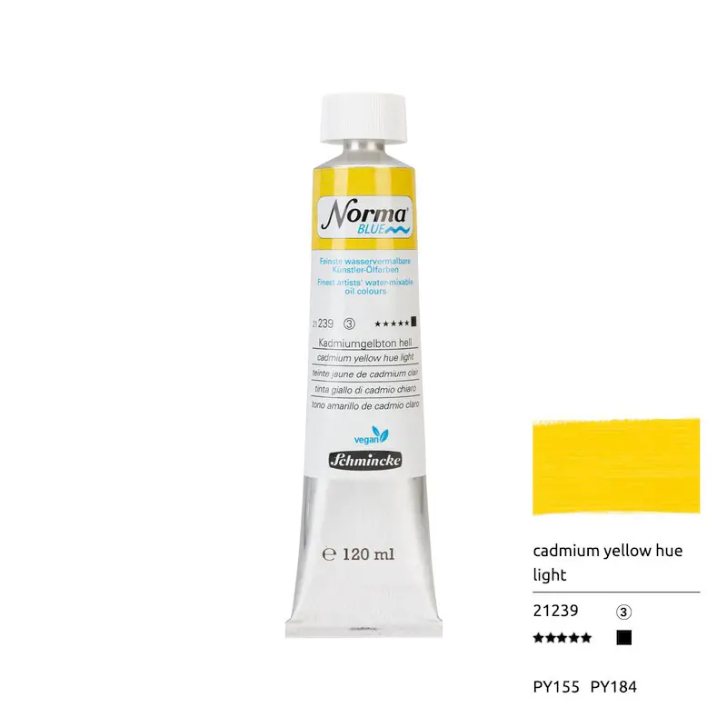 Õlivärv NORMA BLUE 120 ml - Cadmium yellow hue light