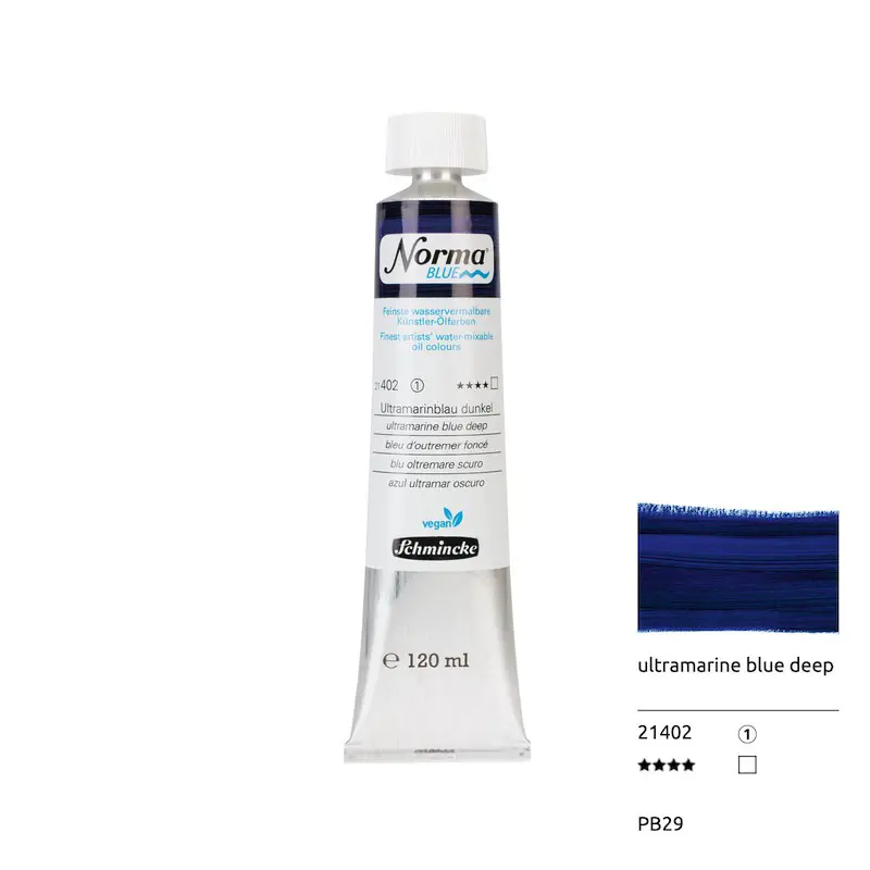 Õlivärv NORMA BLUE 120 ml - Ultramarine blue deep