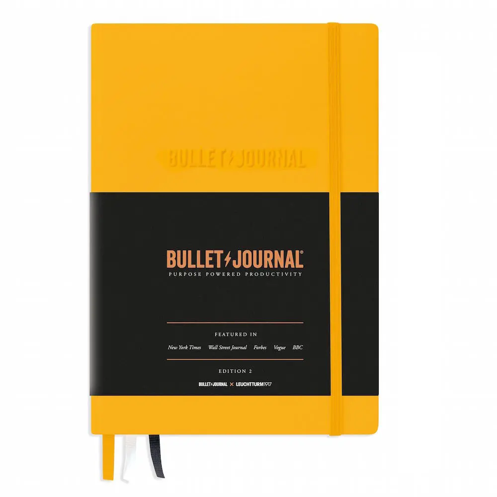 Märkmik BULLET & JOURNAL 120 g/m² 14,5 x 21 cm (A5) 206 punktidega lehte - Kollane