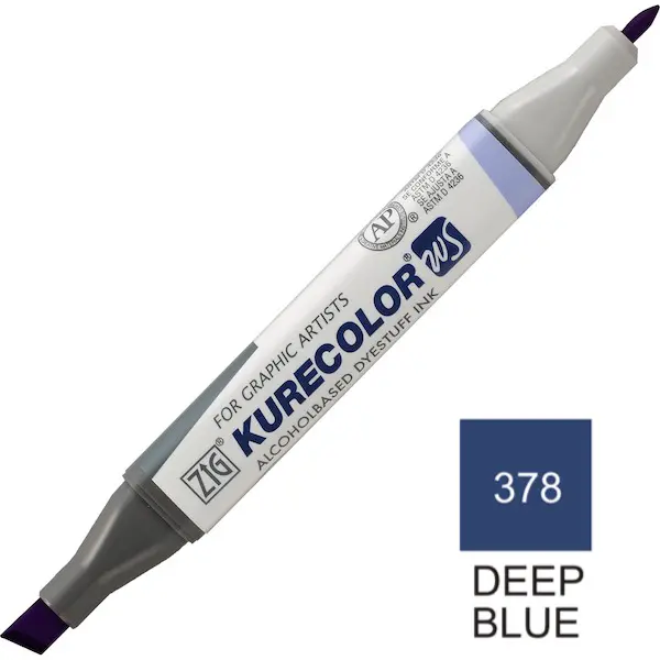 Viltpliiats KURECOLOR  Twin WS - Deep Blue