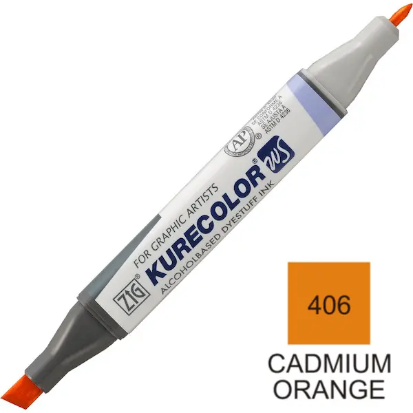 Viltpliiats KURECOLOR  Twin WS - Cadmium Orange