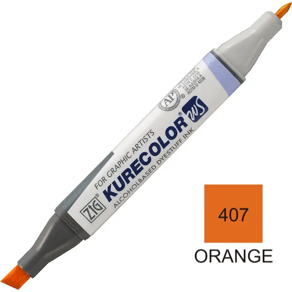 Viltpliiats KURECOLOR  Twin WS - Orange